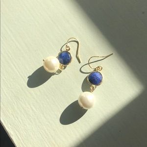 Pearl earrings